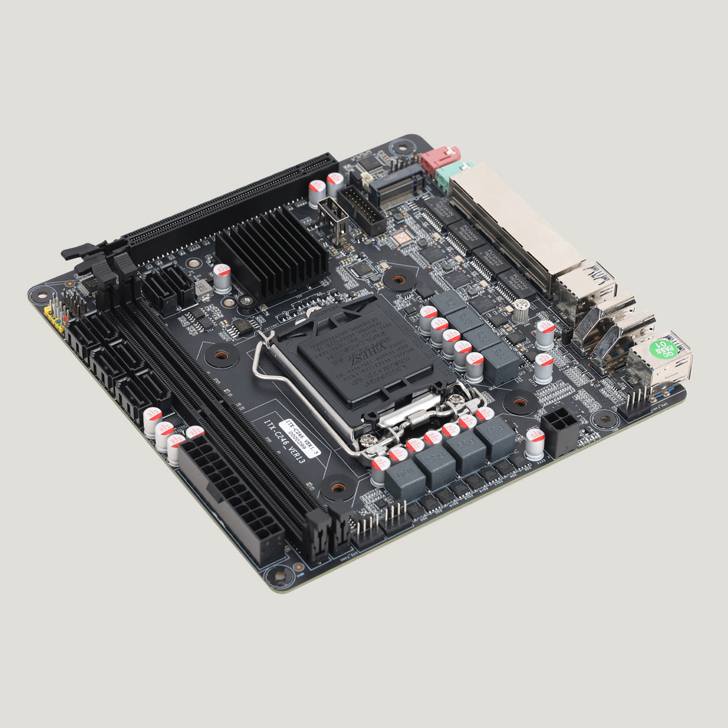 Nas Motherboard 8 Sata Mini Itx - LGA1151 C246 Vpro NAS اللوحة 8SATA