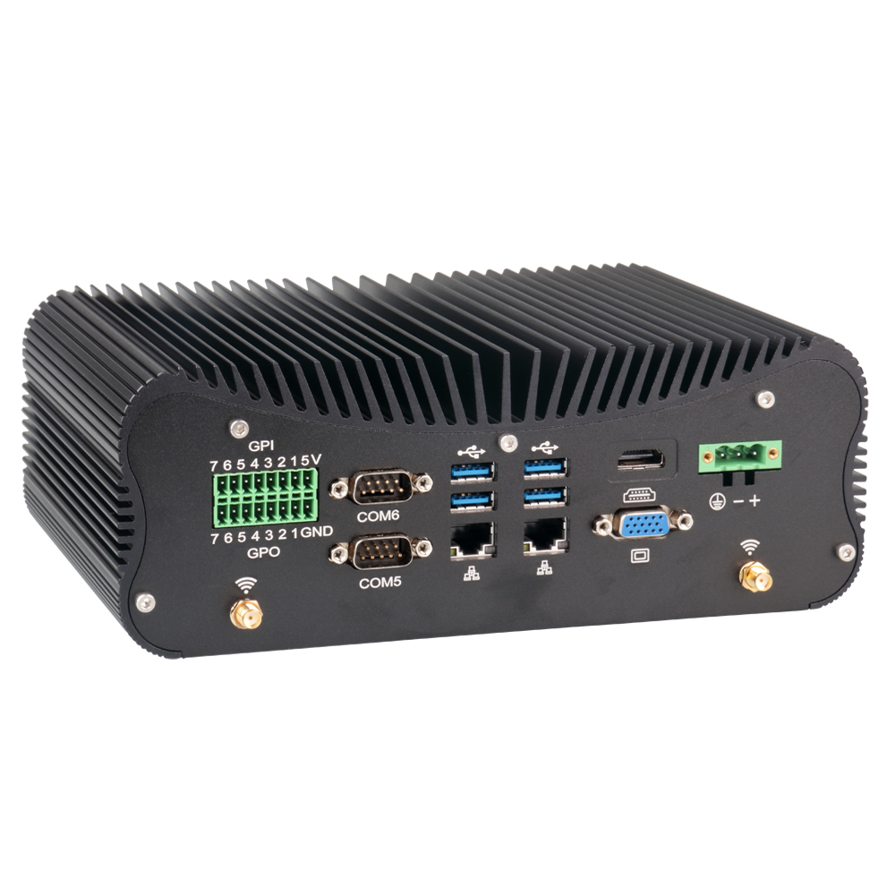 Fanless Industrial Pc Rs485 Core I7 - كمبيوتر صغير صناعي بدون مروحة 11/12th