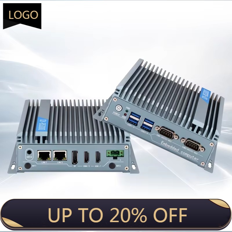 Fanless Industrial Pc Rs485 Core I7 - جهاز كمبيوتر صناعي مدمج من إنتل،