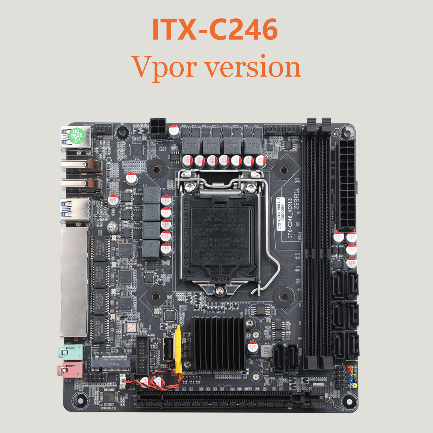 لوحة أم C246 Mini-ITX مع 8 فتح - مراجعة Nas Motherboard 8 Sata Mini Itx وسعره