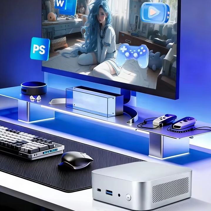 كمبيوتر محمول صغير للألعاب من  - مراجعة Amd Ryzen 7 7840Hs Mini Pc وسعره