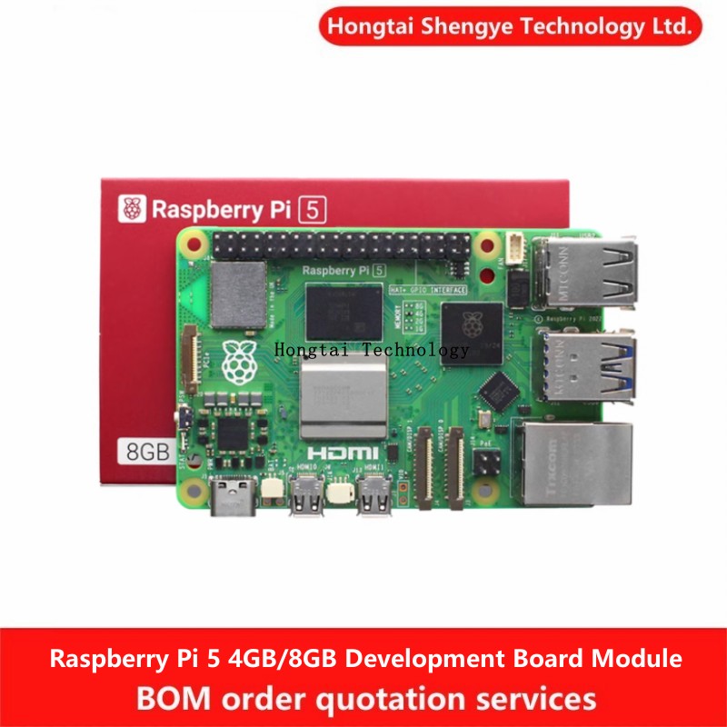 جديد وأصلي Raspberry Pi 5 4GB  - مراجعة Raspberry Pi 5 8Gb Board وسعره