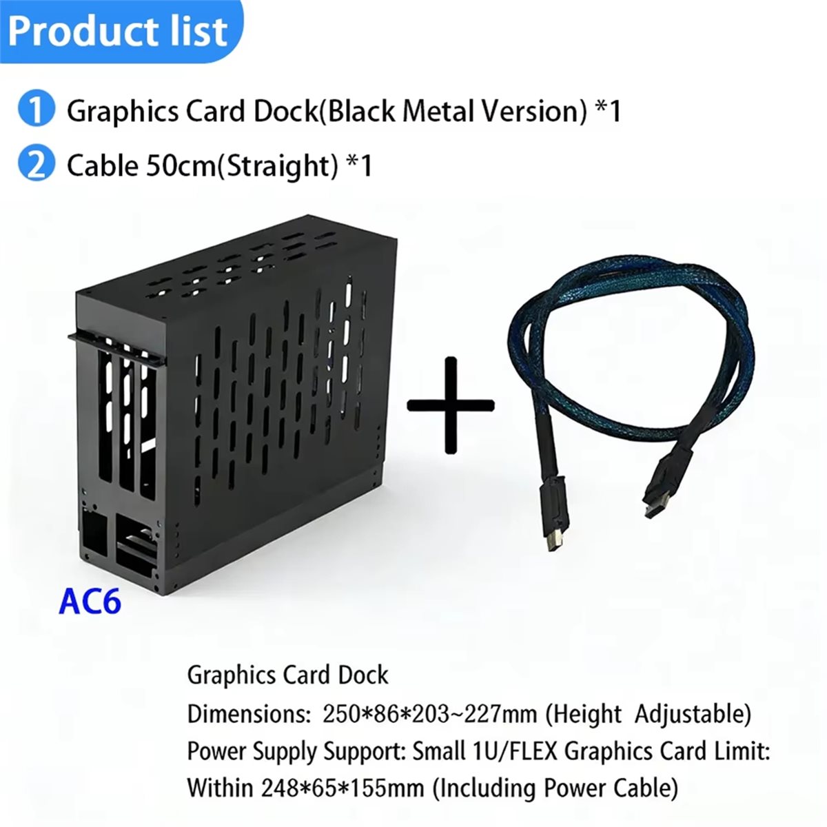 جديد من المصنع~قاعدة بطاقة رسو - مراجعة Oculink Egpu Mini Pc وسعره