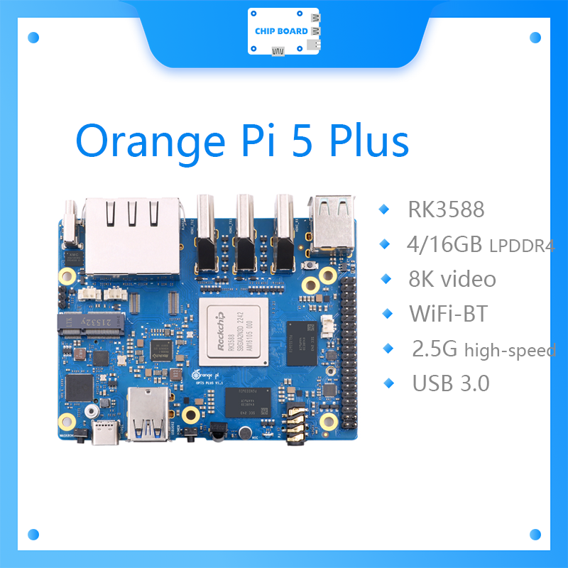 Orange Pi 5 Plus 16G RAM لوحة  - مراجعة Rockchip Rk3588 Development Board وسعره